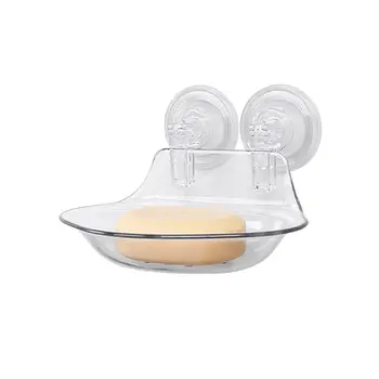 Wall Mounted Soap Dish Holder Sponge Storage Box Rack Shelf Suction Cup No Drill E7CB
Wall Mounted Soap Dish Holder Sponge Storage Box Rack Shelf Suction Cup No Drill E7CB