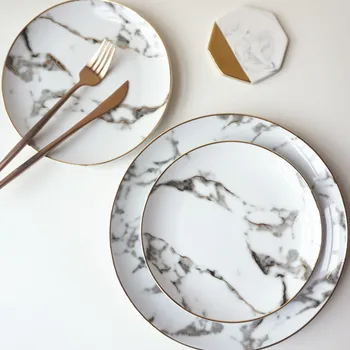 Gold inlay Marble dinner Plate Dish set Dessert Plate Wholesale Dinnerware Cake dish
Gold inlay Marble dinner Plate Dish set Dessert Plate Wholesale Dinnerware Cake dish