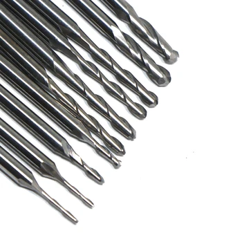 3.175mm Straight Shank End Mills Ball Nose CNC Drill Milling Engraving Tools
