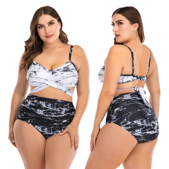 Women Swimming Wear Plus Size Wrap Trikini Two Piece Swimsuit High Waist Bikini Big Girl Swimwear 2pcs Extra Large Biquini Set
Women Swimming Wear Plus Size Wrap Trikini Two Piece Swimsuit High Waist Bikini Big Girl Swimwear 2pcs Extra Large Biquini Set