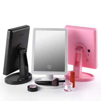 Makeup Mirror LED Light Mirror Four Side Light Beauty Mirror USB Charging 360 Degree Rotating Touch Induction Storage Dropship
Makeup Mirror LED Light Mirror Four Side Light Beauty Mirror USB Charging 360 Degree Rotating Touch Induction Storage Dropship