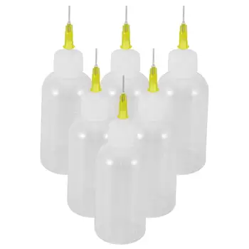 6pcs 50ml Needle Tip Glue Bottle DIY Paper Art Quilling Tool Craft Parper Precision Bottle Needle Bottle Applicator
6pcs 50ml Needle Tip Glue Bottle DIY Paper Art Quilling Tool Craft Parper Precision Bottle Needle Bottle Applicator