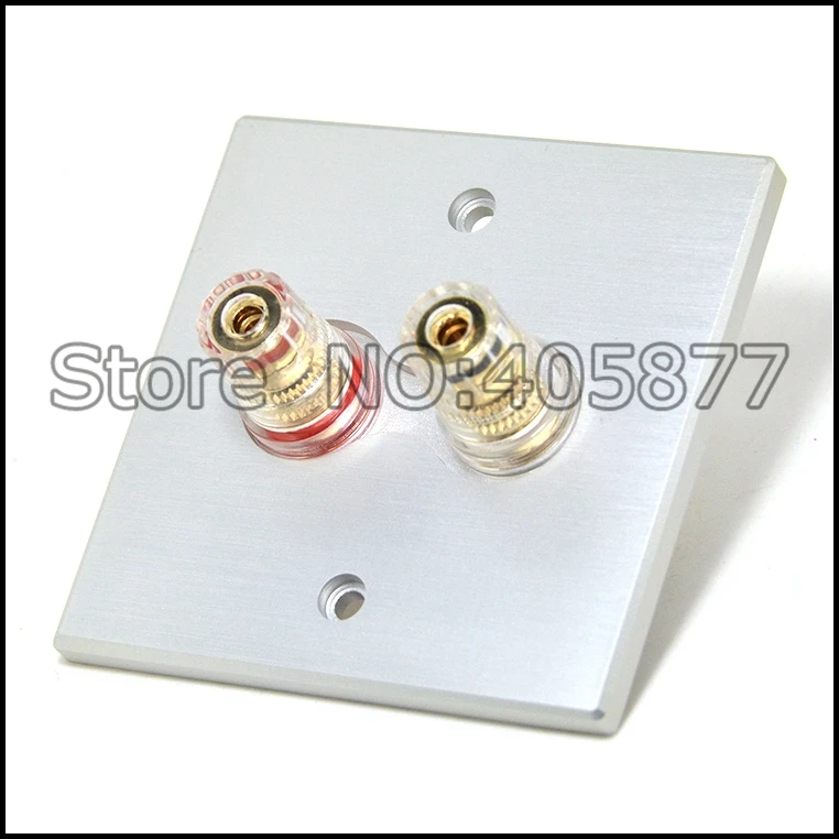Hi-End Home theater gold plated Wall binding post hifi binding post terminal socket on the wall
Hi-End Home theater gold plated Wall binding post hifi binding post terminal socket on the wall