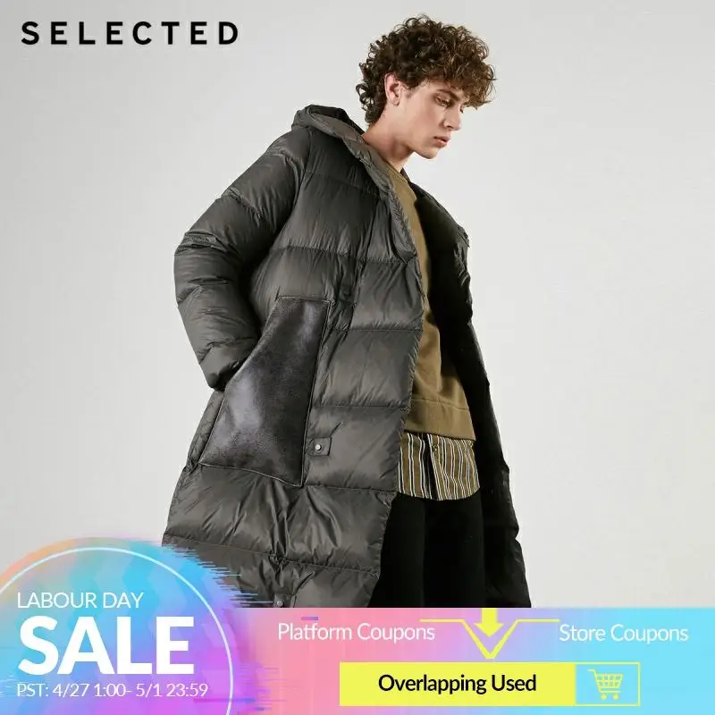 SELECTED Men's Mid-length Parka Outwear Silhouette Hooded Down Jacket Coat S|419112513
SELECTED Men's Mid-length Parka Outwear Silhouette Hooded Down Jacket Coat S|419112513