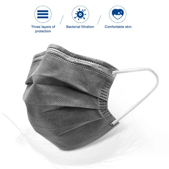 10/50pcs Anti Flu Dust Mask Activated Carbon Filter 3 Layers Mouth Mask Muffle Bacteria Proof Haze Face Masks Air Pollution
10/50pcs Anti Flu Dust Mask Activated Carbon Filter 3 Layers Mouth Mask Muffle Bacteria Proof Haze Face Masks Air Pollution