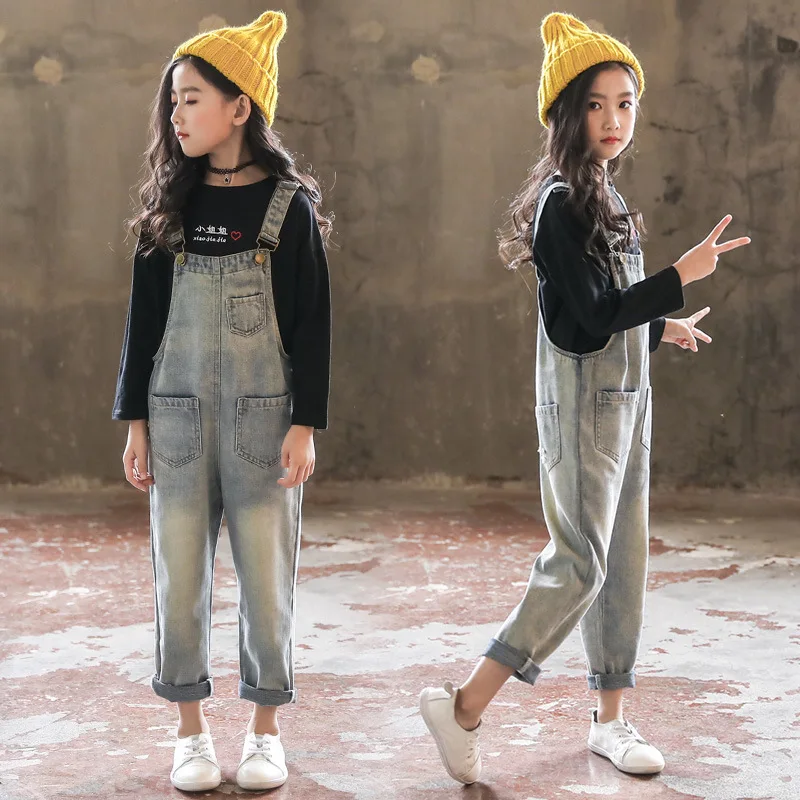 2019 Spring And Autumn Girls Big Boy Trend of Suspender Pants Fashion Korean-style
2019 Spring And Autumn Girls Big Boy Trend of Suspender Pants Fashion Korean-style