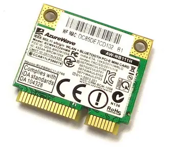 100pcs Dual Band BCM943228HMB 802.11a/b/g/n 300Mbps Wifi Wireless Card Bluetooth 4.0 Half MINI pci-e Notebook Wlan 2.4Ghz 5Ghz 
100pcs Dual Band BCM943228HMB 802.11a/b/g/n 300Mbps Wifi Wireless Card Bluetooth 4.0 Half MINI pci-e Notebook Wlan 2.4Ghz 5Ghz