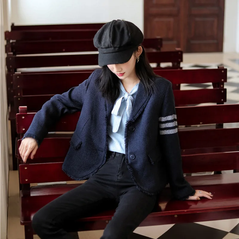 College Style Short Jacket Women's Early Autumn Graceful Tassels Small Suit Slim Fit Versatile Tops 2019 Autumn And Winter New S
College Style Short Jacket Women's Early Autumn Graceful Tassels Small Suit Slim Fit Versatile Tops 2019 Autumn And Winter New S