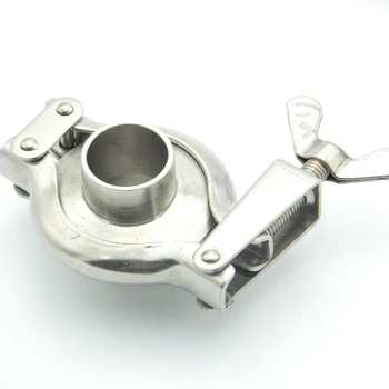 304SS Sanitary Pipe Fitting Set 19mm Pipe OD Sanitary 1/2" Tri Clamp Weld Ferrule + Tri Clamp + Silicon Gasket For Home Brew
304SS Sanitary Pipe Fitting Set 19mm Pipe OD Sanitary 1/2" Tri Clamp Weld Ferrule + Tri Clamp + Silicon Gasket For Home Brew