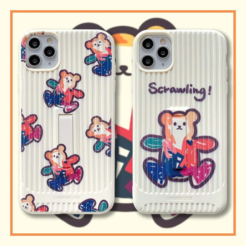Trunk rack series shell For iPhone 11 Pro Max XR XS Max XS 7 8 Plus Graffiti bear pattern
Trunk rack series shell For iPhone 11 Pro Max XR XS Max XS 7 8 Plus Graffiti bear pattern