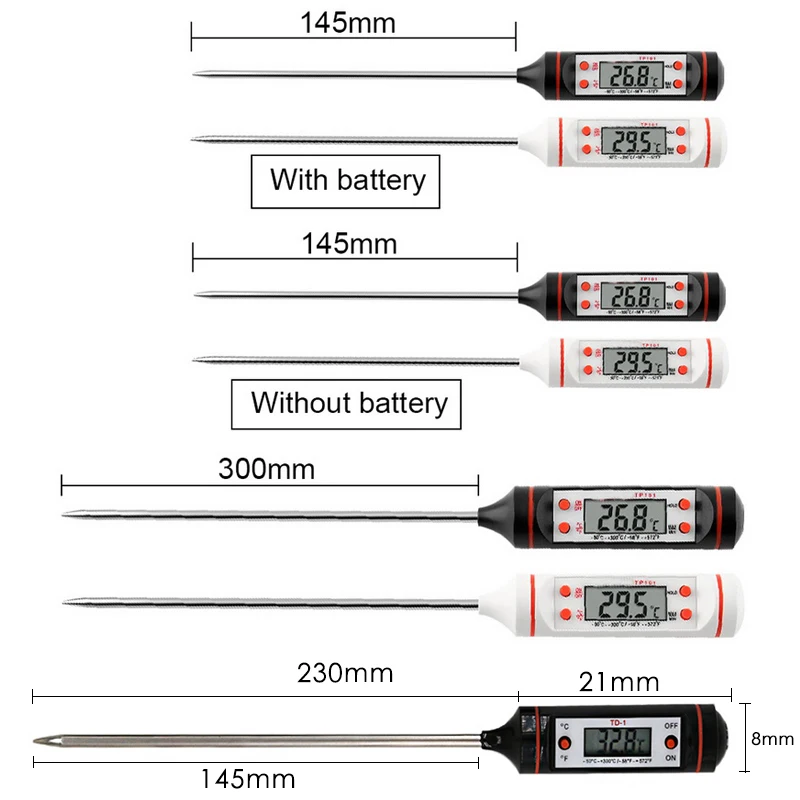 Generic Kitchen Tool Kitchen Electronic Digital Liquid Thermometer Barbecue Milk Cooking Baking