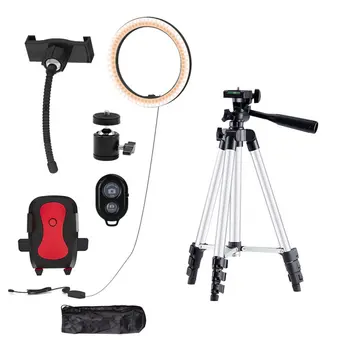 Dimmable Led Ring Light With Tripod Live Fill Light Mobile Phone Bracket Stand Holder Live Mobile Phone Holder
Dimmable Led Ring Light With Tripod Live Fill Light Mobile Phone Bracket Stand Holder Live Mobile Phone Holder