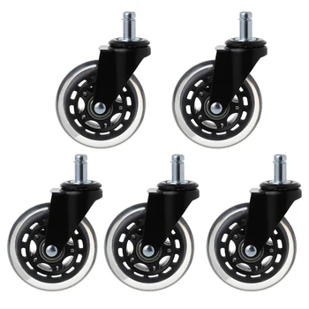5Pcs 11x22mm Office Chair Wheels Wivel Rubber Caster Wheel Safe Rolling Caster Replacements For Home Furniture
5Pcs 11x22mm Office Chair Wheels Wivel Rubber Caster Wheel Safe Rolling Caster Replacements For Home Furniture