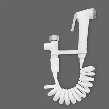 ABS+Stainless Steel Toilet Seat Attachment Fresh Water Pull Tube Bidet Spray Set Handheld Shattaf Tools
ABS+Stainless Steel Toilet Seat Attachment Fresh Water Pull Tube Bidet Spray Set Handheld Shattaf Tools