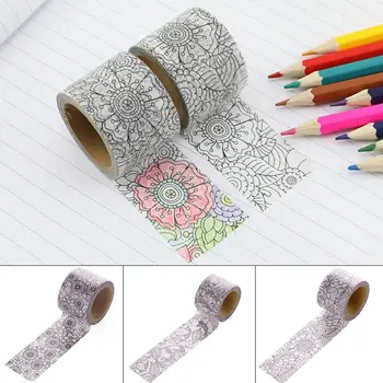 Flowers Leaves Washi Tape Adhesive DIY Scrapbooking Handmade Crafts Decoration
Flowers Leaves Washi Tape Adhesive DIY Scrapbooking Handmade Crafts Decoration
