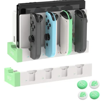 Nintend Switch JoyCon Charging Dock,Charger Stand Station with Individual LED Indicator for Nintendo Switch NS NX Power Supply
Nintend Switch JoyCon Charging Dock,Charger Stand Station with Individual LED Indicator for Nintendo Switch NS NX Power Supply