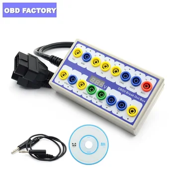 Newly Auto Car OBD 2 Break Out Box OBD2 Breakout Box OBD OBDII Protocol Detector Diagnostic Connector Detector
Newly Auto Car OBD 2 Break Out Box OBD2 Breakout Box OBD OBDII Protocol Detector Diagnostic Connector Detector