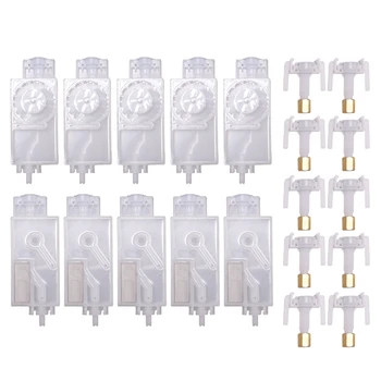 10PCS DX5 Ink Damper for Epson TX800 XP600 Mimaki TS3 JV33 CJV30 TS5 JV2 Galaxy Inkjet Printer Dumper Filter Solvent Water Based
10PCS DX5 Ink Damper for Epson TX800 XP600 Mimaki TS3 JV33 CJV30 TS5 JV2 Galaxy Inkjet Printer Dumper Filter Solvent Water Based