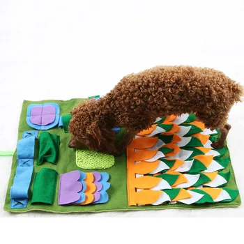 Useful Pet Sniffing Mat Washable Dog Cat Smell Training Pad Consume Energy Puzzle Pet Toys Puppy Dog Release Training Blanket
Useful Pet Sniffing Mat Washable Dog Cat Smell Training Pad Consume Energy Puzzle Pet Toys Puppy Dog Release Training Blanket