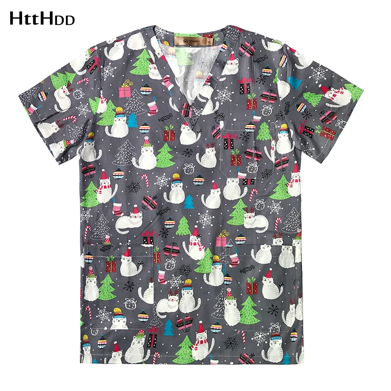 new cotton Cute snowman printing uniforme enfermera uniform beauty salon nursing uniform lab uniform Scrub uniform Work clothe
new cotton Cute snowman printing uniforme enfermera uniform beauty salon nursing uniform lab uniform Scrub uniform Work clothe