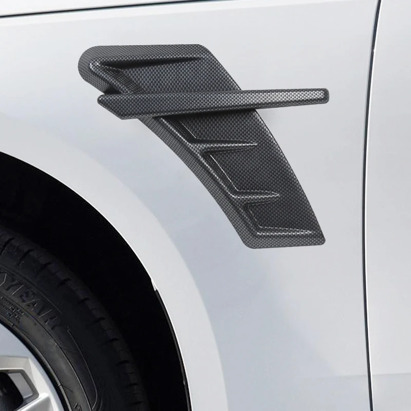 2pcs Car Styling DIY Car 3D Shark Carbon Fiber Side Fender Cover Hole Intake Duct Flow Grille For Automobile Decoration Sticker
2pcs Car Styling DIY Car 3D Shark Carbon Fiber Side Fender Cover Hole Intake Duct Flow Grille For Automobile Decoration Sticker
