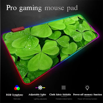 Yuzuoan Programming Mouse Pad USB Wired LED Colorful Lighting RGB Game Pad Green Plant Fabric Comfortable Carpet Mat DIY Custom
Yuzuoan Programming Mouse Pad USB Wired LED Colorful Lighting RGB Game Pad Green Plant Fabric Comfortable Carpet Mat DIY Custom
