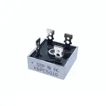 1/2pcs KBPC5010 50A 1000V Diode Bridge Rectifier KBPC1010 KBPC1510 KBPC2510 KBPC3510 KBPC610 GBPC3510 Round feet Flat feet
1/2pcs KBPC5010 50A 1000V Diode Bridge Rectifier KBPC1010 KBPC1510 KBPC2510 KBPC3510 KBPC610 GBPC3510 Round feet Flat feet
