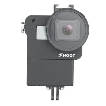 Vlogging Case Housing Shell Frame Vlog Cage Box With Microphone Hot Socket Waterproof Pouch Action Camera Accessories
Vlogging Case Housing Shell Frame Vlog Cage Box With Microphone Hot Socket Waterproof Pouch Action Camera Accessories