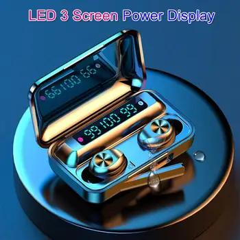 F9-11 TWS In-Ear Touch Mini Wireless 5.0 Binaural Bluetooth Headset With LED Digital Display IPX7 Waterproof Binaural Call
F9-11 TWS In-Ear Touch Mini Wireless 5.0 Binaural Bluetooth Headset With LED Digital Display IPX7 Waterproof Binaural Call