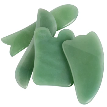 Natural Green Aventurine Board Therapy Stone Scraper Jade Guasha Tools for Face Back Eye Massage Fatigue Wrinkle Acne Reliever
Natural Green Aventurine Board Therapy Stone Scraper Jade Guasha Tools for Face Back Eye Massage Fatigue Wrinkle Acne Reliever