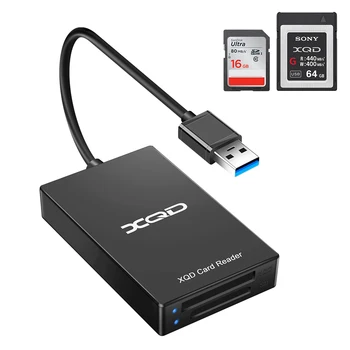 Rocketek USB 3.0 XQD Memory Card Reader High Speed XQD03 Card Reader SD Card Reader for Windows XP/ Vista/ 7/ 8/10 
Rocketek USB 3.0 XQD Memory Card Reader High Speed XQD03 Card Reader SD Card Reader for Windows XP/ Vista/ 7/ 8/10