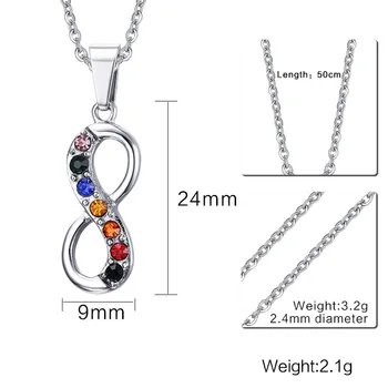 RUIYI stainless steel necklace hot sell popular single women 24mm 8 word key USA lover gift women jewelry
RUIYI stainless steel necklace hot sell popular single women 24mm 8 word key USA lover gift women jewelry