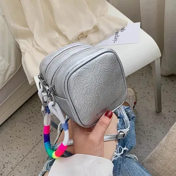 Summer Small Shoulder Girl Messenger Bag Female Three Layers Circle Luxury Handbags Color wristbands Crossbody Bags For Women
Summer Small Shoulder Girl Messenger Bag Female Three Layers Circle Luxury Handbags Color wristbands Crossbody Bags For Women