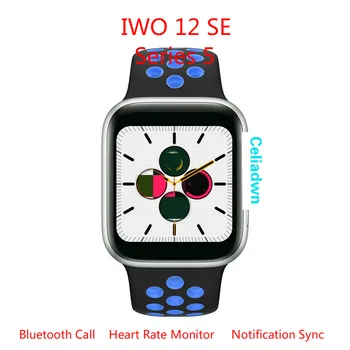 2020 New Series 5 IWO 12 SE smart watch Heart Rate Monitor Bluetooth call Music Notification Waterproof smartwatch pk IWO 11 13
2020 New Series 5 IWO 12 SE smart watch Heart Rate Monitor Bluetooth call Music Notification Waterproof smartwatch pk IWO 11 13