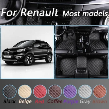 Custom Made Car Floor Mats For Renault Laguna Koleos Talisman Captur Espace Leather Foot Mats 
Custom Made Car Floor Mats For Renault Laguna Koleos Talisman Captur Espace Leather Foot Mats