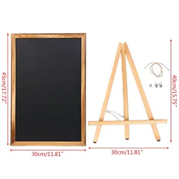 Desktop Memo Message Blackboard Easel Chalkboard Bracket Sketchpad Kids Writing Boards for Restaurant Sign
Desktop Memo Message Blackboard Easel Chalkboard Bracket Sketchpad Kids Writing Boards for Restaurant Sign