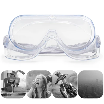 Safety Goggles Adult Adjustable Safety Glasses Splash Impact Resistant Anti Fog Clear Lens Eyewear Use with Prescription Glasses
Safety Goggles Adult Adjustable Safety Glasses Splash Impact Resistant Anti Fog Clear Lens Eyewear Use with Prescription Glasses