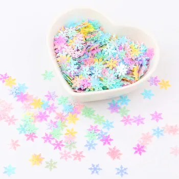 

Mix Macaroon Colors Nail Sequins for Craft Glitter Star Sakura Shell Snowflake Sequin Paillettes DIY Manicure Nail Art Decor 20g