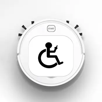 Smart Robot Vacuum Cleaner Rechargeable USB Auto Sweeping Mop Clean Robot Sweeping Cleaner cartoon Wheelchair Finger Up
Smart Robot Vacuum Cleaner Rechargeable USB Auto Sweeping Mop Clean Robot Sweeping Cleaner cartoon Wheelchair Finger Up
