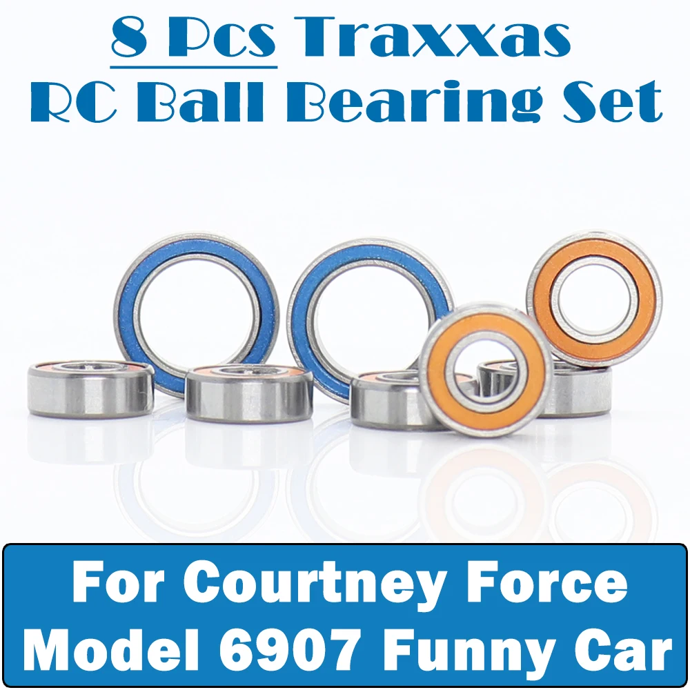 Набор шариковых подшипников для Traxxas Courtney Force модель 6907 Забавный автомобиль/драгстеры Синий Оранжевый герметичный RC Шарикоподшипники, выбрать 8 шт
Набор шариковых подшипников для Traxxas Courtney Force модель 6907 Забавный автомобиль/драгстеры Синий Оранжевый герметичный RC Шарикоподшипники, выбрать 8 шт