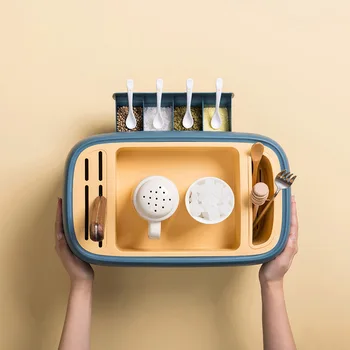 Creative Large Capacity Spices Organizer Rack Chopsticks Holder Knife Block Stand With Spoons Kitchen Storage Box Accessories
Creative Large Capacity Spices Organizer Rack Chopsticks Holder Knife Block Stand With Spoons Kitchen Storage Box Accessories