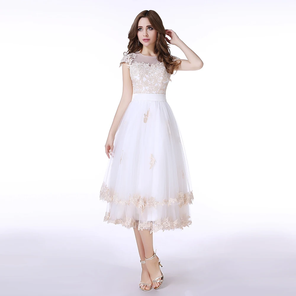 White robe de soirée de mariage Appliques Bridesmaid Dresses Tiered Tulle vestido de fiesta de boda Vintage Short Sleeves
White robe de soirée de mariage Appliques Bridesmaid Dresses Tiered Tulle vestido de fiesta de boda Vintage Short Sleeves