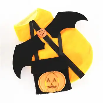 Halloween Pet Dog Costumes Bat Wings Pumpkin Bag Decor Cute Fancy Dress Up Halloween Pet Dog Cat Costume
Halloween Pet Dog Costumes Bat Wings Pumpkin Bag Decor Cute Fancy Dress Up Halloween Pet Dog Cat Costume