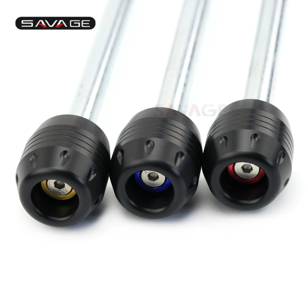 Front Axle Fork Wheel Protector Sliders Falling Protection (10)
