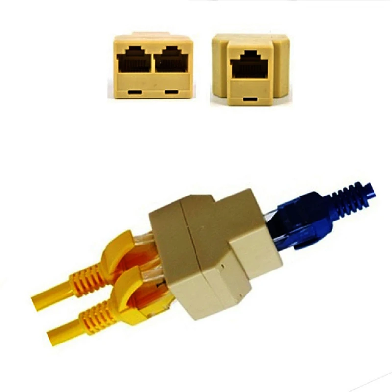 5 pcs 1 to 2 RJ45 LAN Ethernet Splitter Adapter Internet Connector Jack Converter
5 pcs 1 to 2 RJ45 LAN Ethernet Splitter Adapter Internet Connector Jack Converter