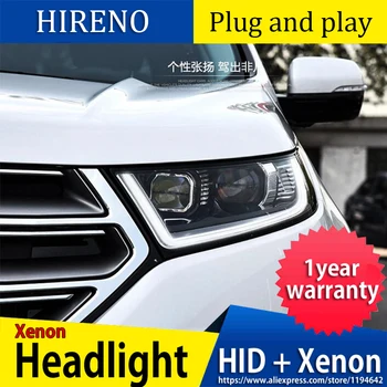 Car Styling for Ford Edge Headlights 2015-2018 New Edge LED Headlight DRL Hid Head Lamp Angel Eye Bi Xenon Beam Accessories
Car Styling for Ford Edge Headlights 2015-2018 New Edge LED Headlight DRL Hid Head Lamp Angel Eye Bi Xenon Beam Accessories