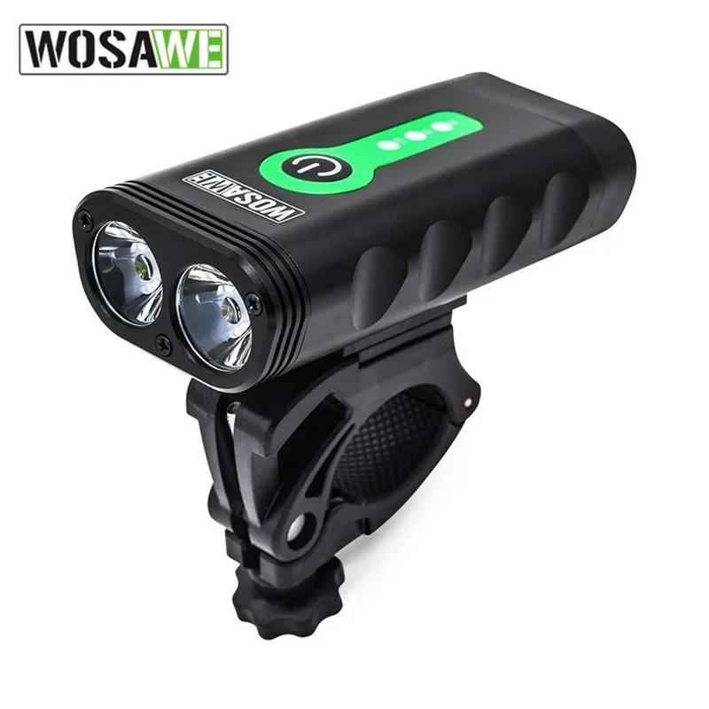 WOSAWE 5 Modes Bicycle Front Light with Holder USB Charging Cycling Road Mountain Bike MTB Headlight Double Lantern Flashlight
WOSAWE 5 Modes Bicycle Front Light with Holder USB Charging Cycling Road Mountain Bike MTB Headlight Double Lantern Flashlight