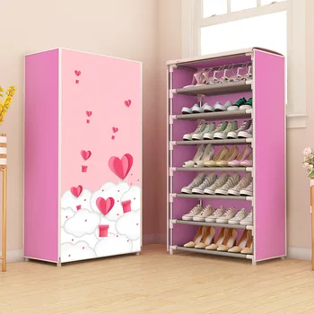 Shoe Rack Simple Assembled Dustproof Space Saving Shoe Organizer Storage Closet System Home Shoes Shelf Cabient Keep Room Neat
Shoe Rack Simple Assembled Dustproof Space Saving Shoe Organizer Storage Closet System Home Shoes Shelf Cabient Keep Room Neat