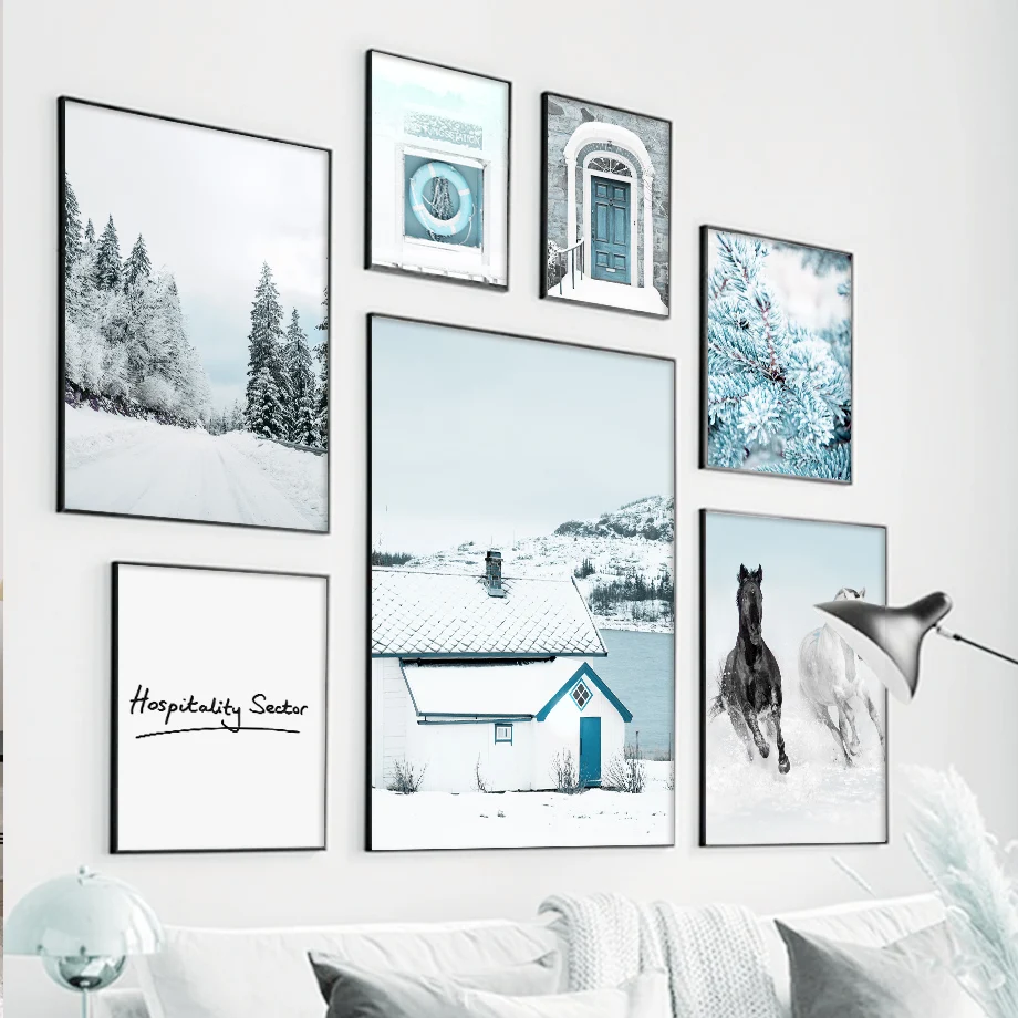 Winter Snow Scene Horse Pine Forest Tree Wall Art Canvas Painting Nordic Posters And Prints Wall Pictures For Living Room Decor
Winter Snow Scene Horse Pine Forest Tree Wall Art Canvas Painting Nordic Posters And Prints Wall Pictures For Living Room Decor