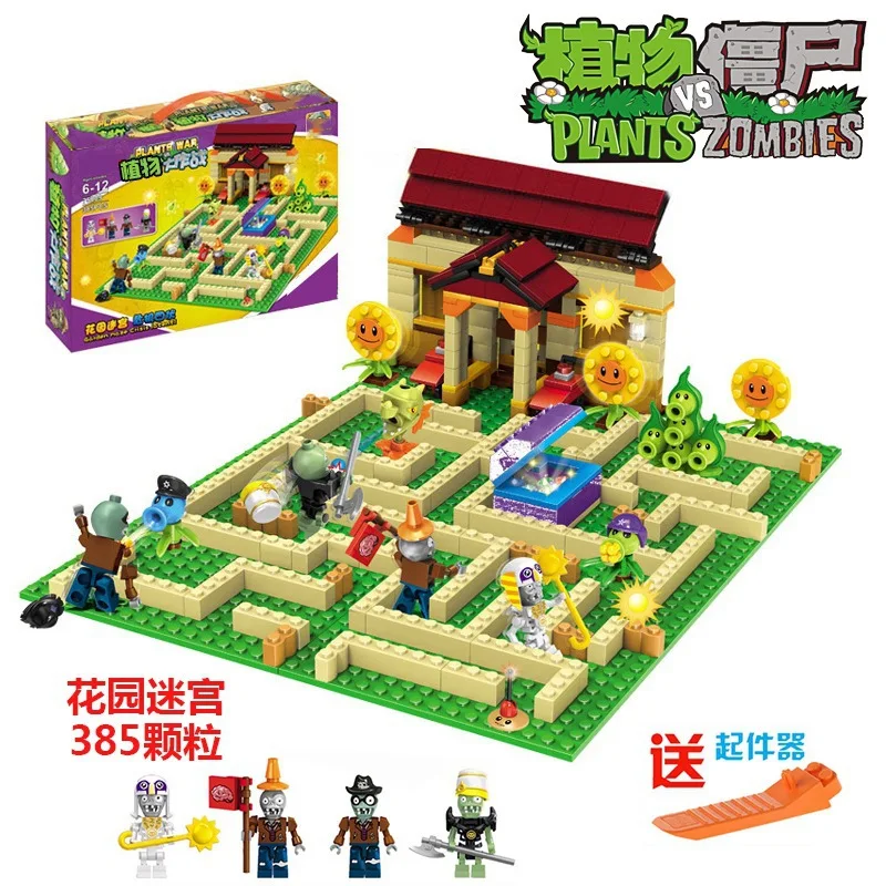 385 Pcs/Set Assembled building blocks Plants vs. Zombies Garden Maze DIY Blocks For Gift Christmas Gift
385 Pcs/Set Assembled building blocks Plants vs. Zombies Garden Maze DIY Blocks For Gift Christmas Gift